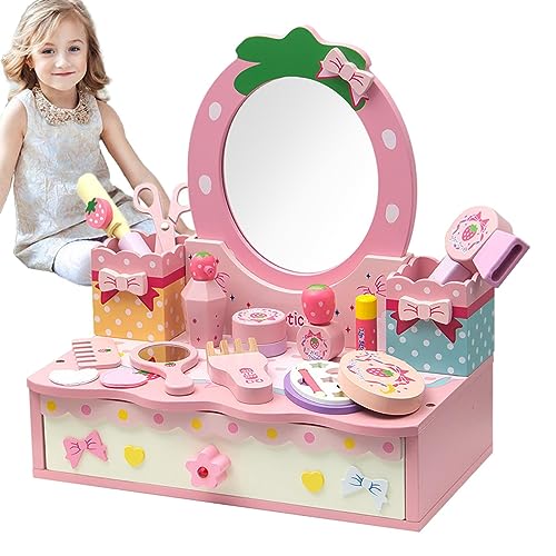 Lambo Beauty-Salon-Set für Mädchen | Fantasievolles Mädchen-Set mit Spiegel | Schminkkoffer für Mädchen, Friseursalon Spielzeug für Mädchen, Eitelkeit für, Simulationsspiel Lambo Beauty-Salon-Set für Mädchen | Fantasievolles Mädchen-Set mit Spiegel | Schminkkoffer für Mädchen, Friseursalon Spielzeug für Mädchen, Eitelkeit für, Simulationsspiel von Lambo