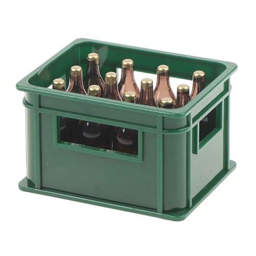 Lambo Dekoration für Miniatur-Bierflaschen, Spirituosenflaschen – Miniatur-Spielzeug für Feengarten, Kneipe, Tischdekoration, Miniatur-Ornamente für Männer und Liebhaber von Lambo