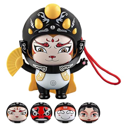 Lambo Dramatische Peking-Figur, Dramatik des Gesichts, chinesische Dramatikskulpturen, chinesische Drama-Figur, Geschenk zur Erinnerung an Eltern und Freunde Lambo Dramatische Peking-Figur, Dramatik des Gesichts, chinesische Dramatikskulpturen, chinesische Drama-Figur, Geschenk zur Erinnerung an Eltern und Freunde von Lambo