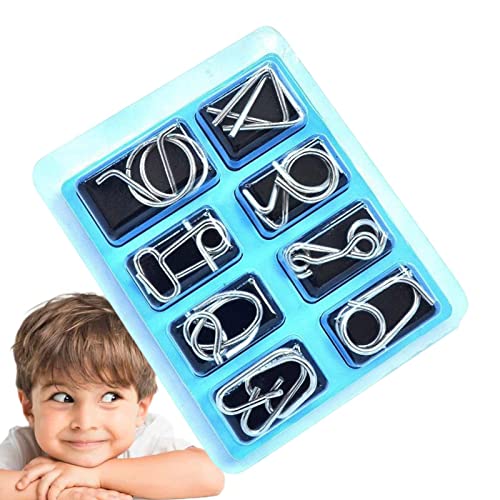 Lambo Puzzle-Spielzeug aus Metalldraht | Erweiterung des Verwicklungs-Puzzles zum Entsperren von Spielzeug – chinesischer Ring Magic Trick Toy für Favor Kids Lambo Puzzle-Spielzeug aus Metalldraht | Erweiterung des Verwicklungs-Puzzles zum Entsperren von Spielzeug – chinesischer Ring Magic Trick Toy für Favor Kids von Lambo