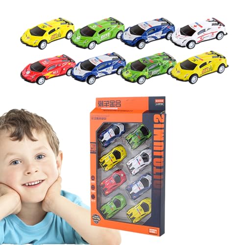 Lambo Rückziehautos für Kinder | Kleine Spielzeugautos aus Legierung | Schlagfestes Autospielzeug, lustige Reibungsautos für Mädchen, Kinder, Weihnachten ab 3 Jahren von Lambo