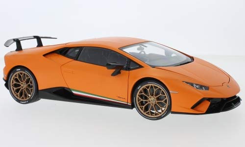 Lamborghini Huracan Performante, matt-orange, 2017, Modellauto, Fertigmodell, AUTOart 1:18 von Lamborghini