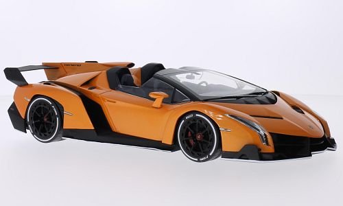 Lamborghini Veneno Roadster, metallic-orange, 2014, Modellauto, Fertigmodell, Kyosho 1:18 von Lamborghini