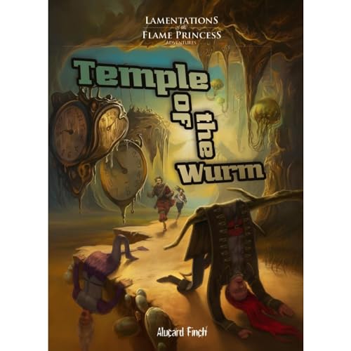 Lamentations of the Flame Princess: Temple of The Wurm - Hardcover RPG Book, LPF Supplement, Tabletop Rollenspiel, A5 Größe, 48 Seiten Lamentations of the Flame Princess: Temple of The Wurm - Hardcover RPG Book, LPF Supplement, Tabletop Rollenspiel, A5 Größe, 48 Seiten von Lamentations of the Flame Princess