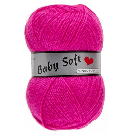 Lammy Baby Soft Garn 020 Neon Pink von Lammy Yarns