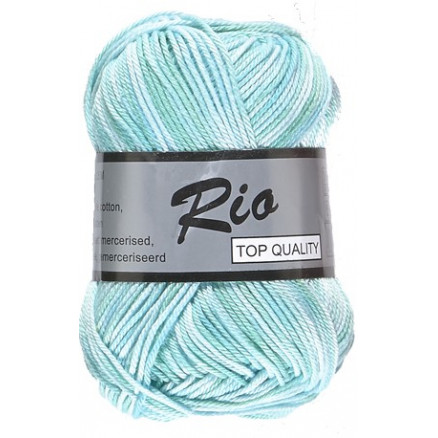Lammy Rio Garn Print 628 Blau/Türkis/Grün 50 Gramm von Lammy Yarns