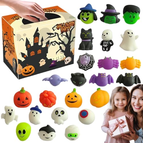 24pcs Halloween-Squeeze Stressspielzeug Cartoon entzückende Nicht-Süßigkeiten-Geschenke für Kinder Erwachsene 24pcs Halloween-Squeeze Stressspielzeug Cartoon entzückende Nicht-Süßigkeiten-Geschenke für Kinder Erwachsene von Lamppdcor