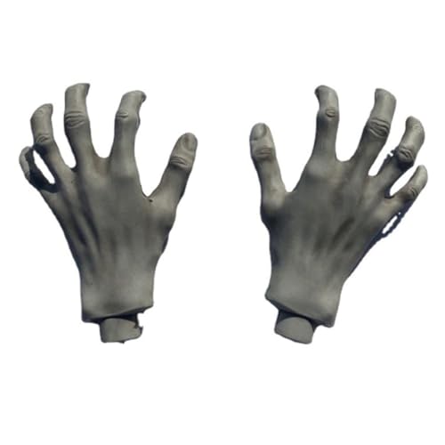 Lamppdcor Halloween Horror -Requisiten, realistische Zombie -Hände Terrorendekoration für Partygarten (zufällige Farbe) von Lamppdcor