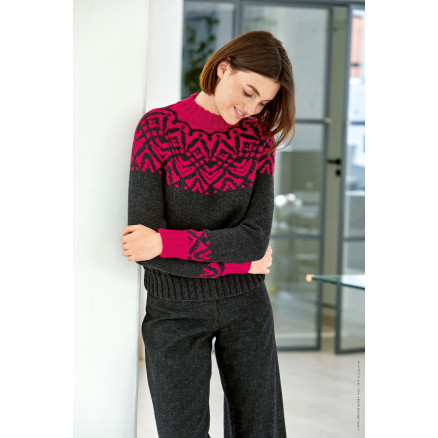 Cool Wool Big Sweater by Lana Grossa - Pullover mit Rundpasse, Größe 8/10 - 20/22 Cool Wool Big Sweater by Lana Grossa - Pullover mit Rundpasse, Größe 8/10 - 20/22 von Lana Grossa