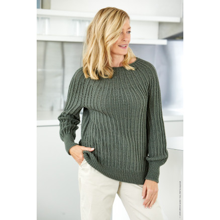 Cool Wool Sweater by Lana Grossa - Pullover mit Rundpasse, Größe 8/10 - 20/22 Cool Wool Sweater by Lana Grossa - Pullover mit Rundpasse, Größe 8/10 - 20/22 von Lana Grossa