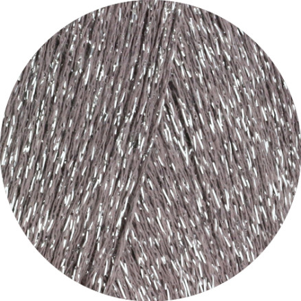 Lana Grossa Brillino Garn 28 Taupe/Silber von Lana Grossa
