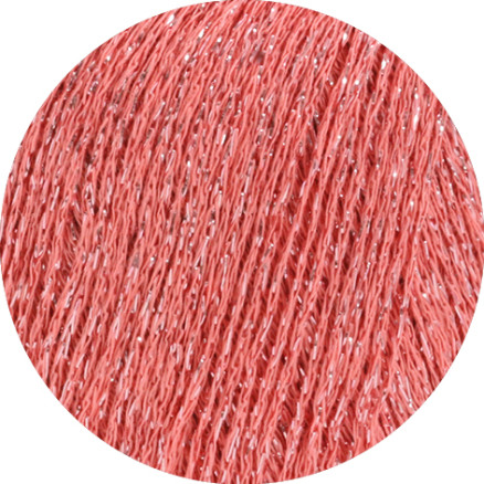 Lana Grossa Brillino Garn 29 Lakserød von Lana Grossa