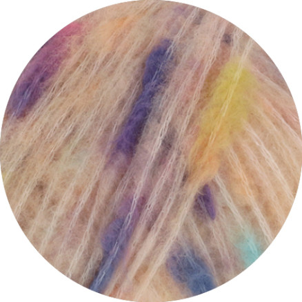 Lana Grossa Cassata Garn 1 Blau/Blau/Gelb/Orange/Lila Lana Grossa Cassata Garn 1 Blau/Blau/Gelb/Orange/Lila von Lana Grossa