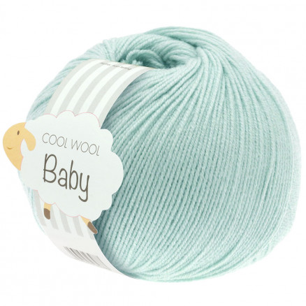 Lana Grossa Cool Wool Baby Garn 257 Helles Türkis von Lana Grossa