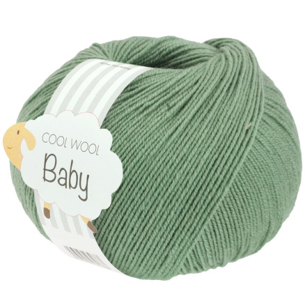 Lana Grossa Cool Wool Baby Garn 297 Reseda Grün von Lana Grossa