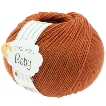 Lana Grossa Cool Wool Baby Garn 337 Copper von Lana Grossa