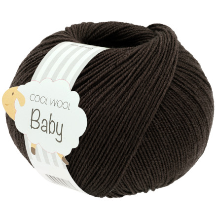 Lana Grossa Cool Wool Baby Garn 339 Graphitgrau von Lana Grossa