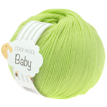 Lana Grossa Cool Wool Babygarn 228 Zitrone von Lana Grossa