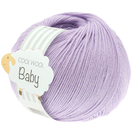 Lana Grossa Cool Wool Babygarn 268 Lila von Lana Grossa