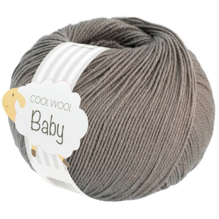 Lana Grossa Cool Wool Babygarn 324 Perlgrau von Lana Grossa