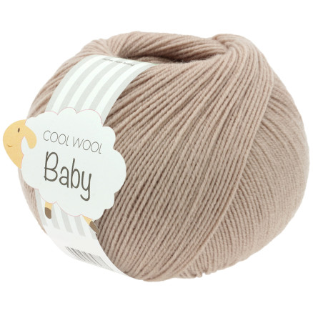 Lana Grossa Cool Wool Baby Garn 332 Perlenbeige von Lana Grossa