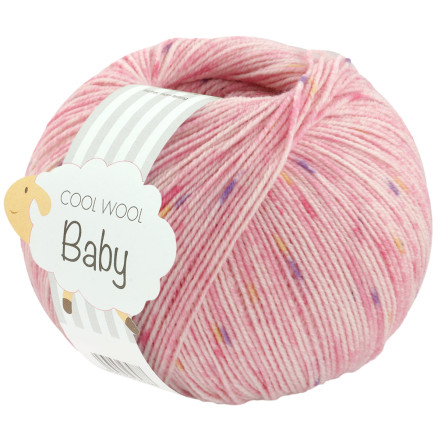 Lana Grossa Cool Wool Babygarn Print 366 Rosa/Pink/Lila von Lana Grossa