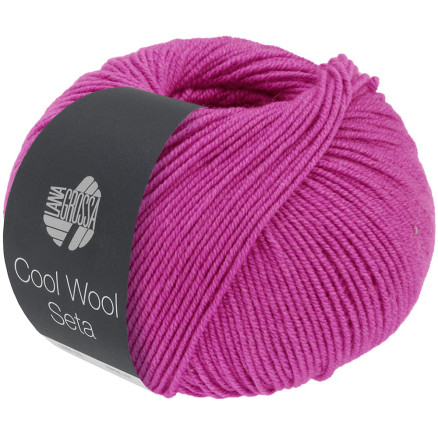 Lana Grossa Cool Wool Seta Garn 11 Rosa von Lana Grossa