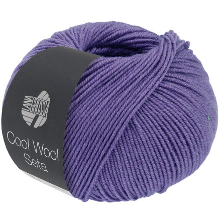 Lana Grossa Cool Wool Seta Garn 12 Violett von Lana Grossa