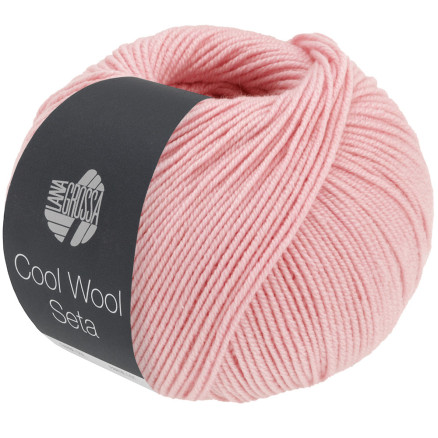 Lana Grossa Cool Wool Seta Garn 14 Rosa von Lana Grossa
