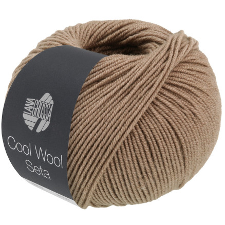 Lana Grossa Cool Wool Seta Garn 16 Nougat von Lana Grossa