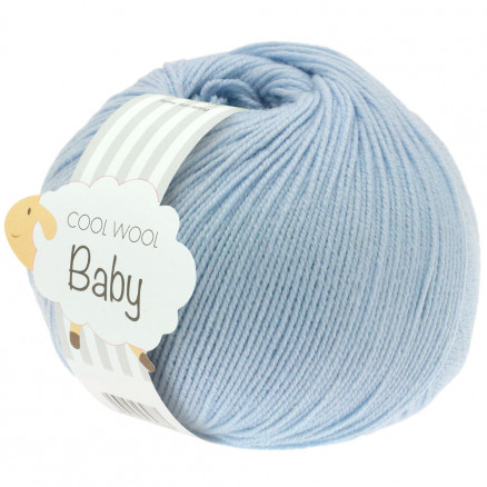 Lana Grossa Cool Wool baby Garn 208 Hellblau von Lana Grossa