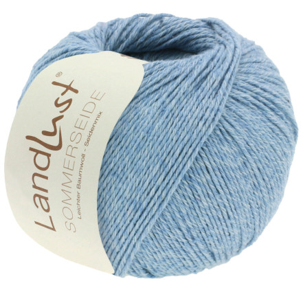 Lana Grossa Landlust Sommerseide 42 rauchblau von Lana Grossa