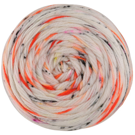 Lana Grossa Meilenweit 100 Garn Spray 5105 Rosa/Orange/Gelb/Rosa/Anthrazit/Türkis von Lana Grossa