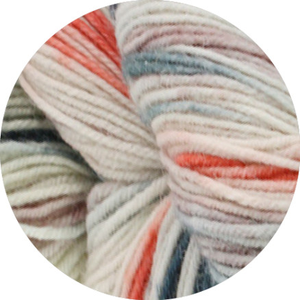 Lana Grossa Meilenweit 100 Merino handgefärbtes Regenbogengarn 7003 von Lana Grossa