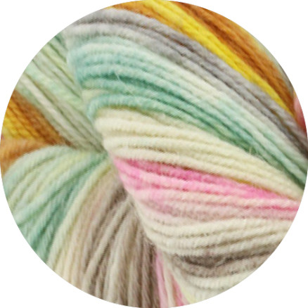 Lana Grossa Meilenweit 100 Merino handgefärbtes Regenbogengarn 7007 von Lana Grossa
