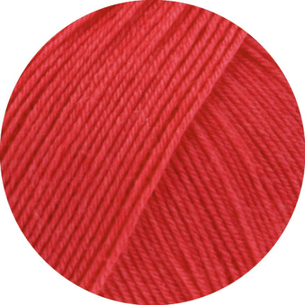 Lana Grossa Meilenweit 100 SETA Garn 38 Feuerrot von Lana Grossa
