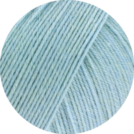 Lana Grossa Meilenweit 100 SETA Garn 51 Eisblau von Lana Grossa