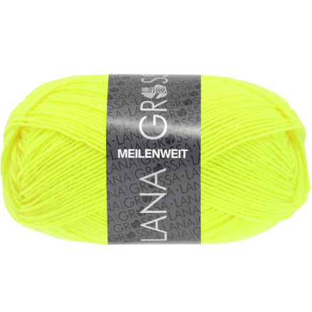 Lana Grossa Meilenweit 50 Garn 1392 Neongelb von Lana Grossa