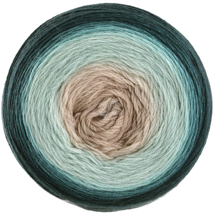 Lana Grossa Merino Lace Aquarell Garn 06 Graubeige/Grünbeige/Grau-petrol/Schlamm von Lana Grossa