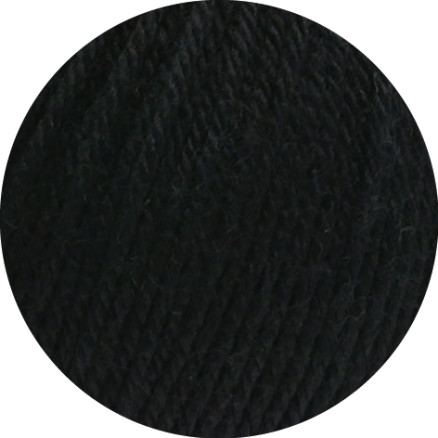 Lana Grossa Merino Uno Garn 13 Schwarz von Lana Grossa