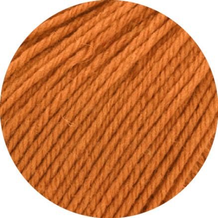 Lana Grossa Merino Uno Garn 83 Staubig Orange von Lana Grossa
