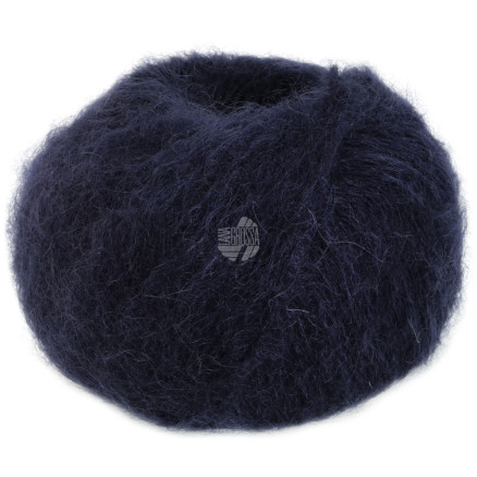 Lana Grossa Mohair Moda Garn 05 Nachtblau von Lana Grossa