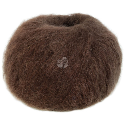 Lana Grossa Mohair Moda Garn 12 Dunkelbraun von Lana Grossa