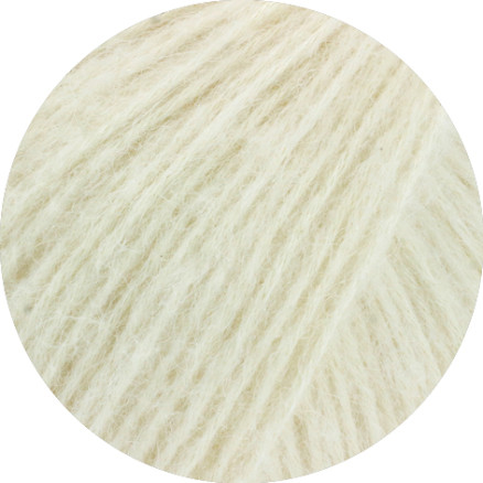 Lana Grossa Natural Alpaca Pelo Garn 1 Off White Lana Grossa Natural Alpaca Pelo Garn 1 Off White von Lana Grossa