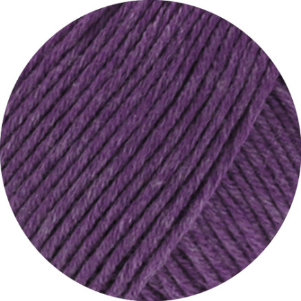 Lana Grossa Soft Cotton Garn 53 Anthrazit Violett von Lana Grossa