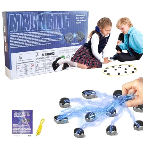 Magnetisches Schachspiel, Magnet Spiel Steine mit Spielseil, Reisen Schach Magnetisch, Tragbares Schachbrett - Party Für Familientreffen Magnetisches Schachspiel, Magnet Spiel Steine mit Spielseil, Reisen Schach Magnetisch, Tragbares Schachbrett - Party Für Familientreffen von Lanboo