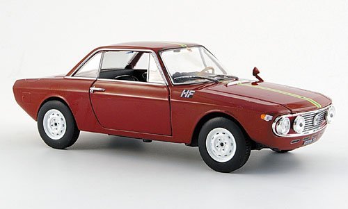 Defekte Verpackung Lancia Fulvia Coupe Rally 1.3 HF, dunkelrot, 1967, Modellauto, Fertigmodell, SpecialC.-19 1:24 von Lancia