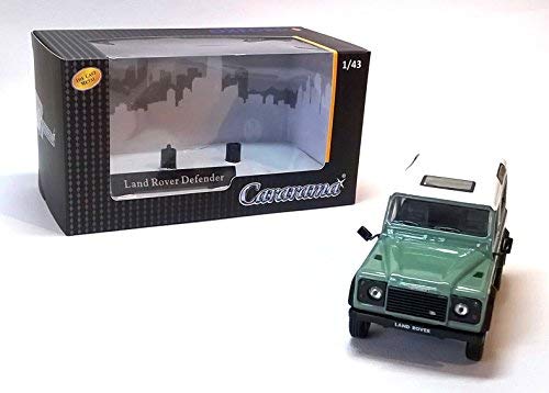 Land Rover Defender 90, grau-grün/weiss, Modellauto, Fertigmodell, Cararama 1:43 Land Rover Defender 90, grau-grün/weiss, Modellauto, Fertigmodell, Cararama 1:43 von Land Rover