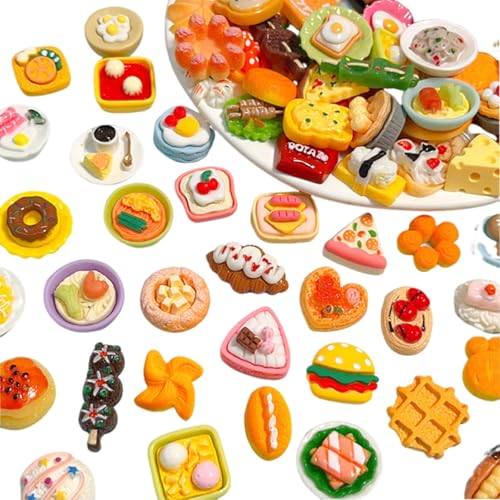 50 Stücke Miniatur Essen und Trinken, Puppenhaus Zubehör, Spielzeug, Miniatur Deko, Mini Küche, Wichtel Zubehör, Für Puppenhaus, Puppenzubehör Spielgeschirr 50 Stücke Miniatur Essen und Trinken, Puppenhaus Zubehör, Spielzeug, Miniatur Deko, Mini Küche, Wichtel Zubehör, Für Puppenhaus, Puppenzubehör Spielgeschirr von LandReCol