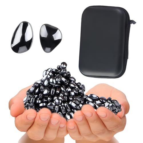 Magnetsteine mit Eva-Aufbewahrungsbox, Magnet Steine, Magnetsteine Spiel, Stressabbau magnetsteine Spielzeug für Erwachsene, Kinder, Büro Entspannung, Kluster Magnetspiel zur Geistigen Aktivierung von LandReCol